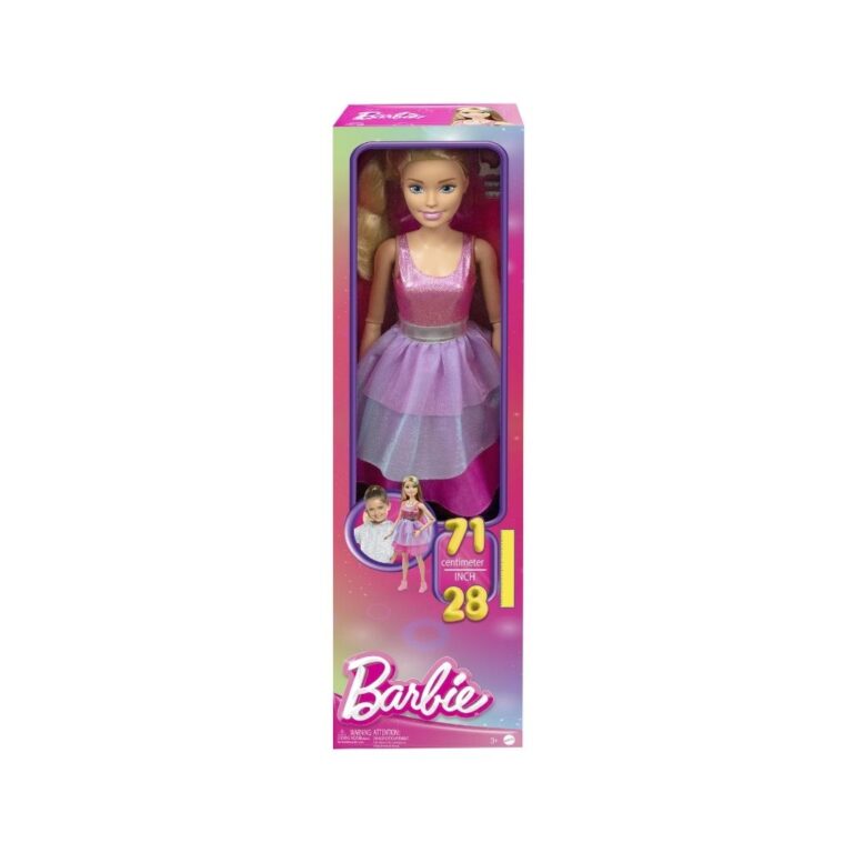 Kukull Barbie me veshje roze 71 cm