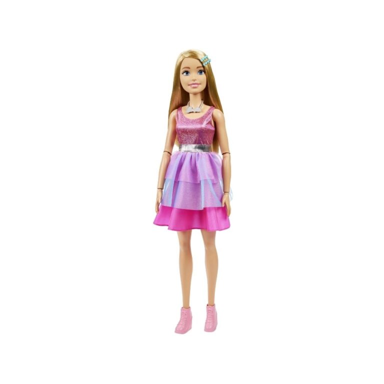 Kukull Barbie me veshje roze 71 cm thumbnail 2