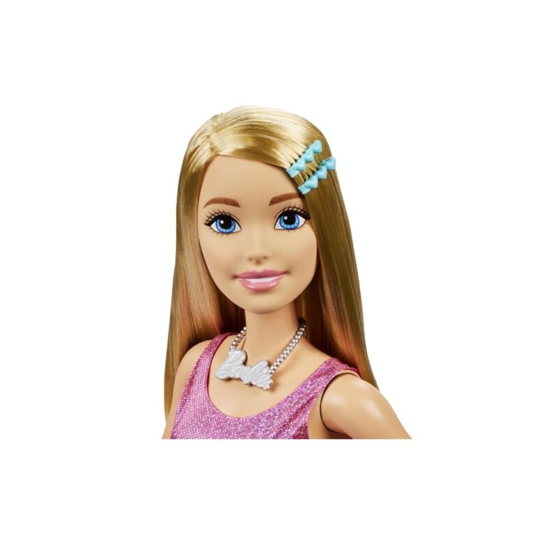 Kukull Barbie me veshje roze 71 cm thumbnail 3