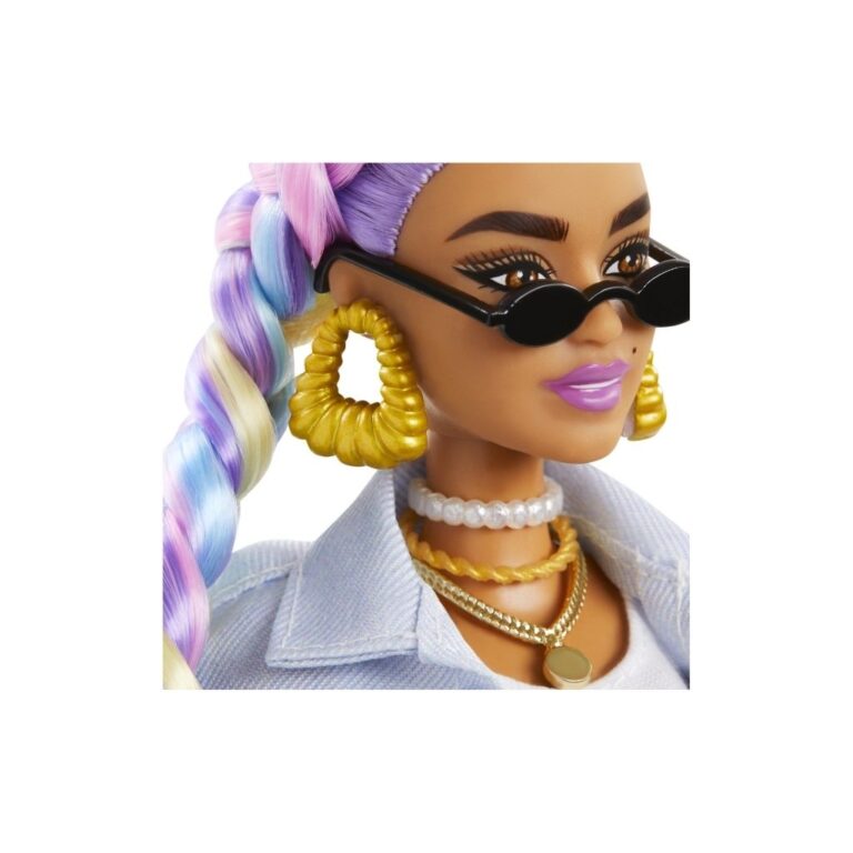 Kukull Barbie me gërsheta ylberi thumbnail 2