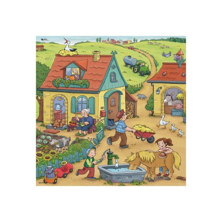 Puzzle- Ferma 3x49p