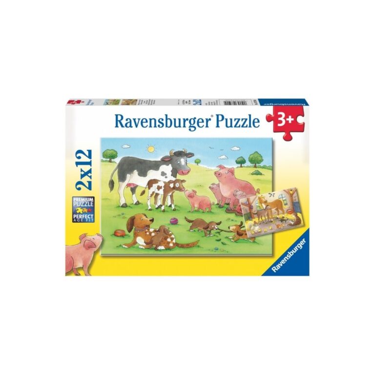 Puzzle- Kafshët e fermës 2x12p thumbnail 3