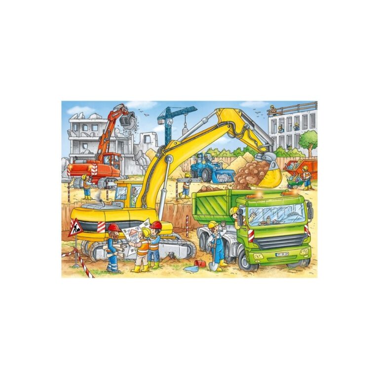 Puzzle Makinë ndërtimi