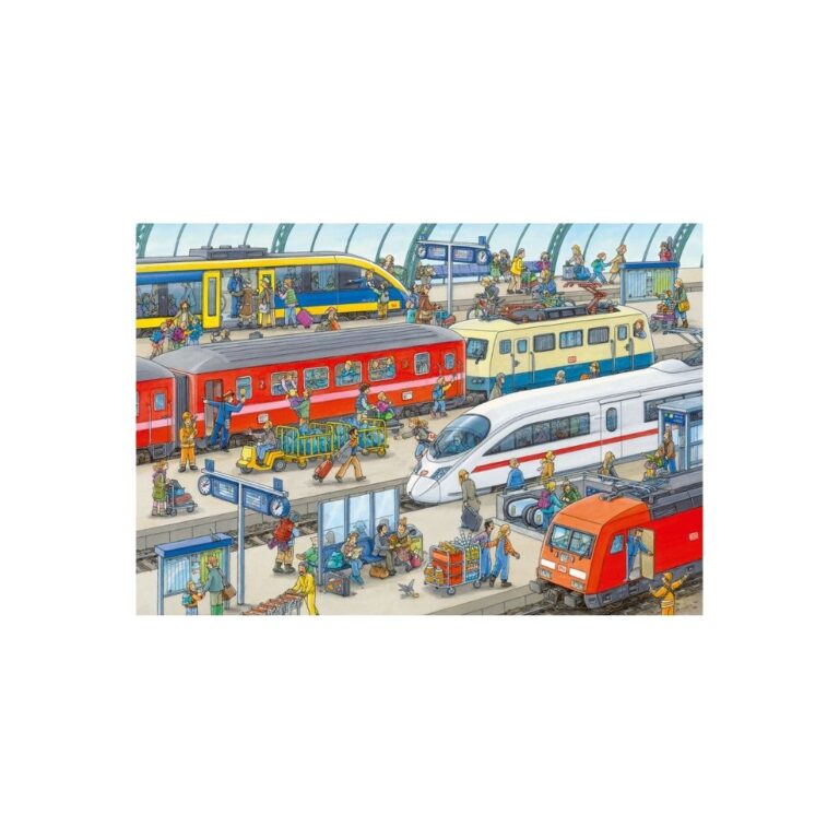 Puzzle Stacioni i trenit