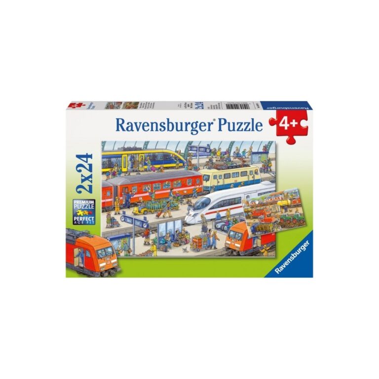 Puzzle Stacioni i trenit thumbnail 3