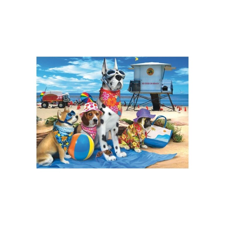 Puzzle- Qentë në plazh 100p
