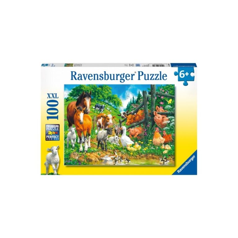 Puzzle Kafshët e fermës thumbnail 2