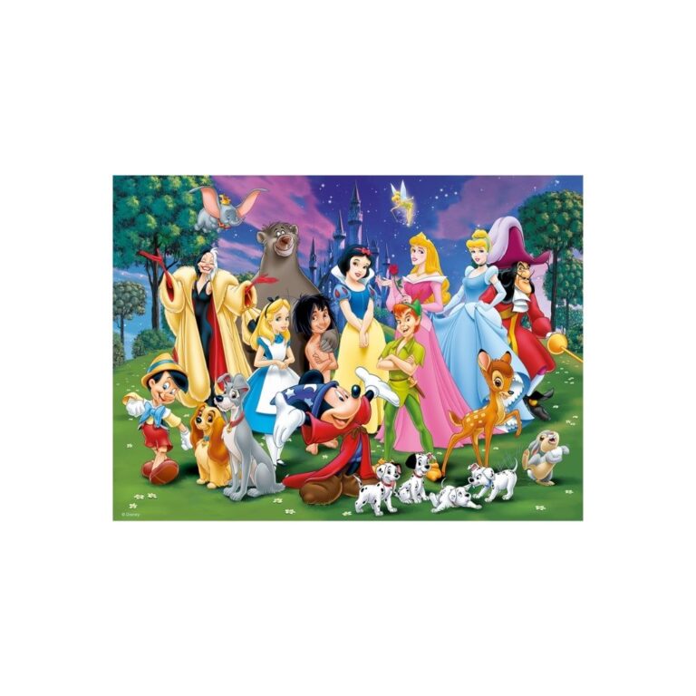 Puzzle- Personazhet Disney 200p