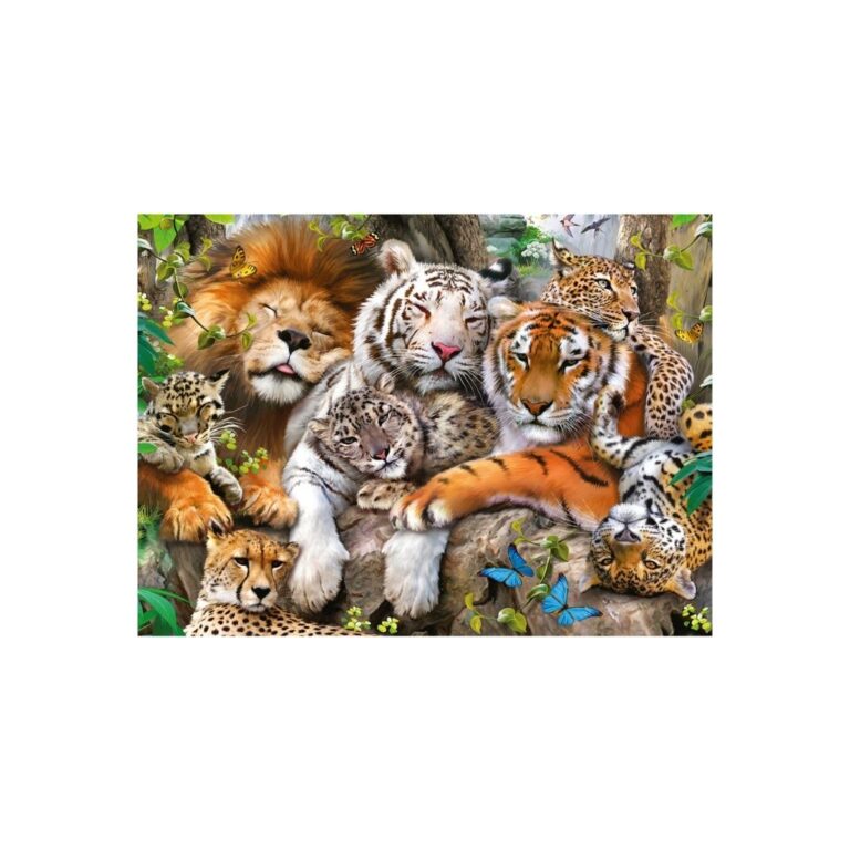 Puzzle me kafshë të egra
