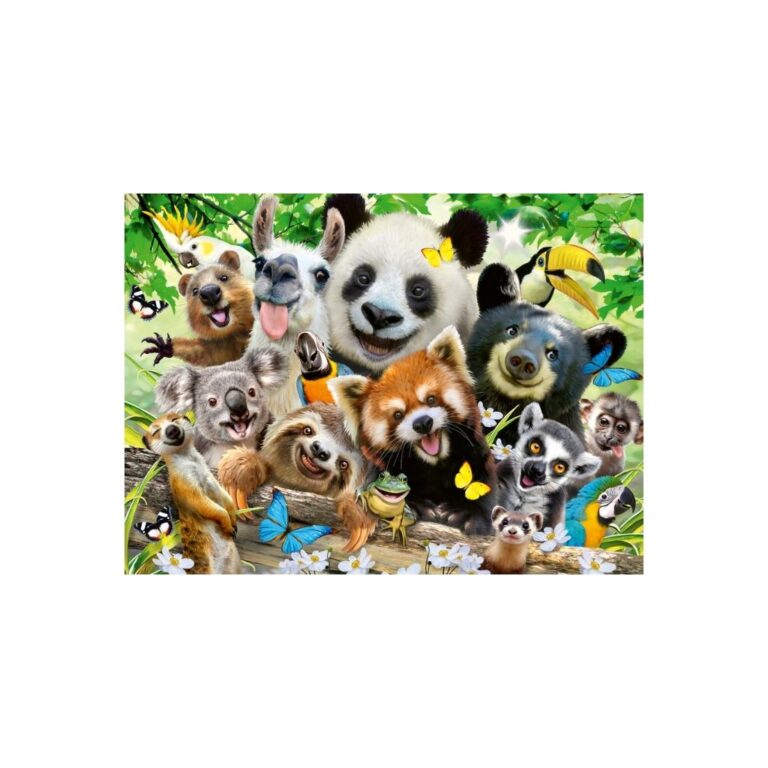 Puzzle me kafshë të egra