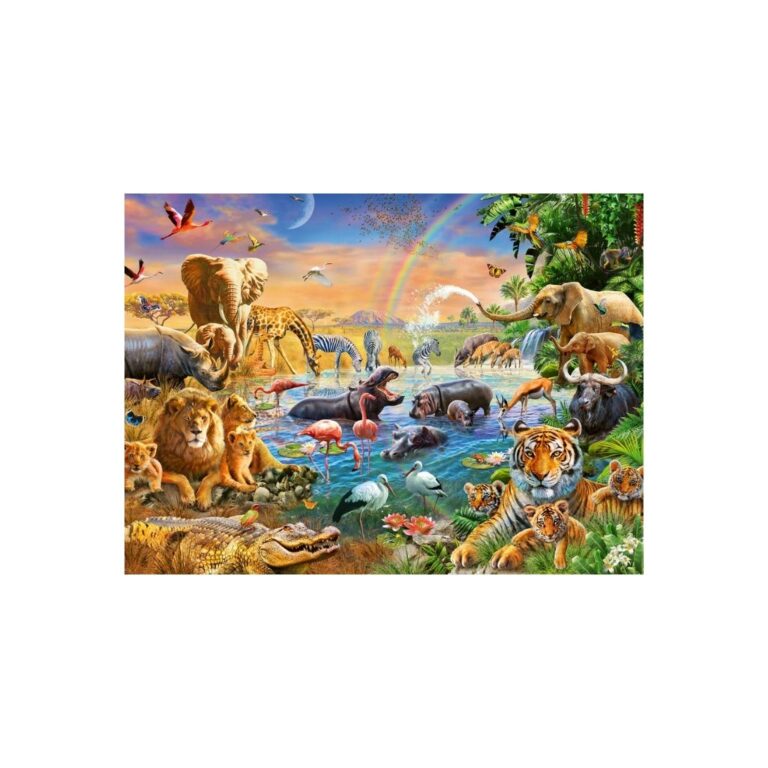 Puzzle Kafshët e xhunglës
