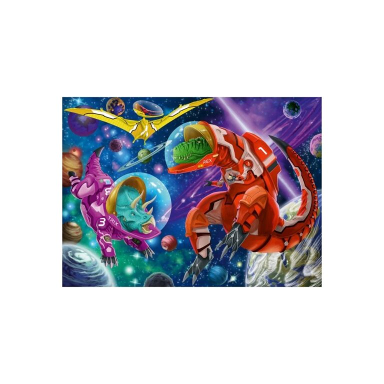 Puzzle Dinosaurët e hapësirës