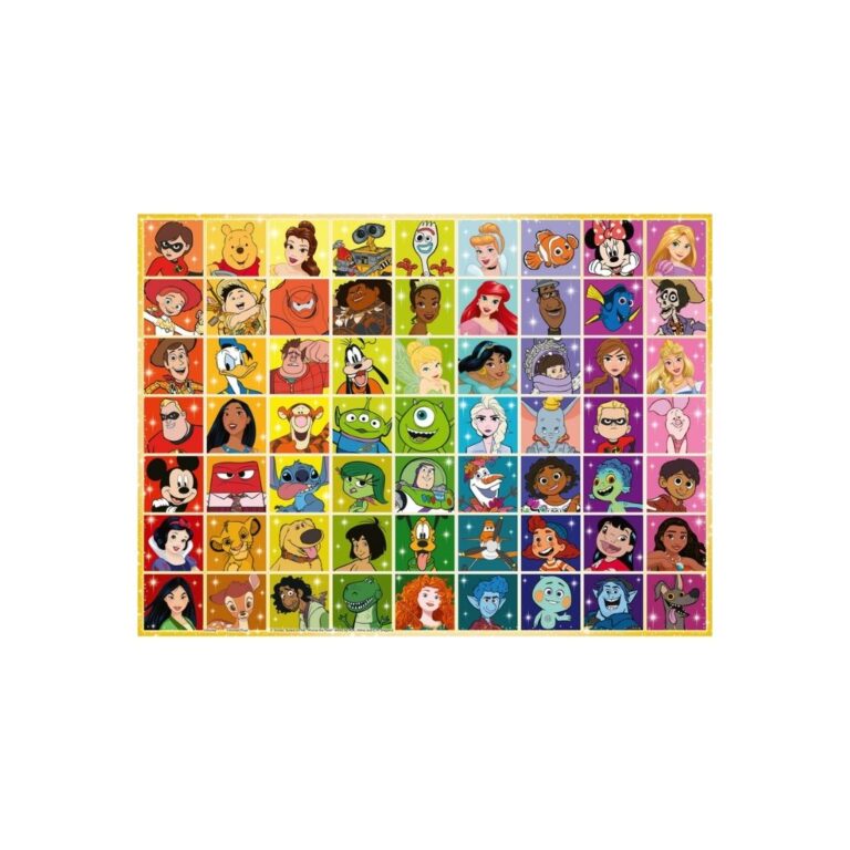 Puzzle Personazhet e Disney
