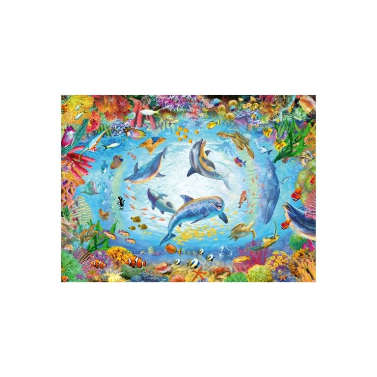 Puzzle Jme kafshët e detit