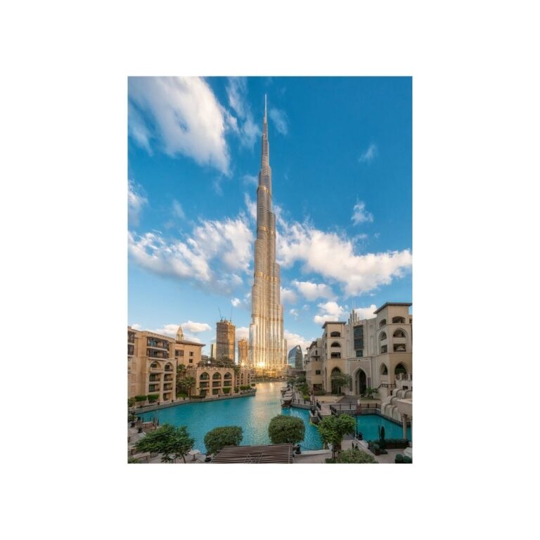 Puzzle Qyteti Burj Khalifa