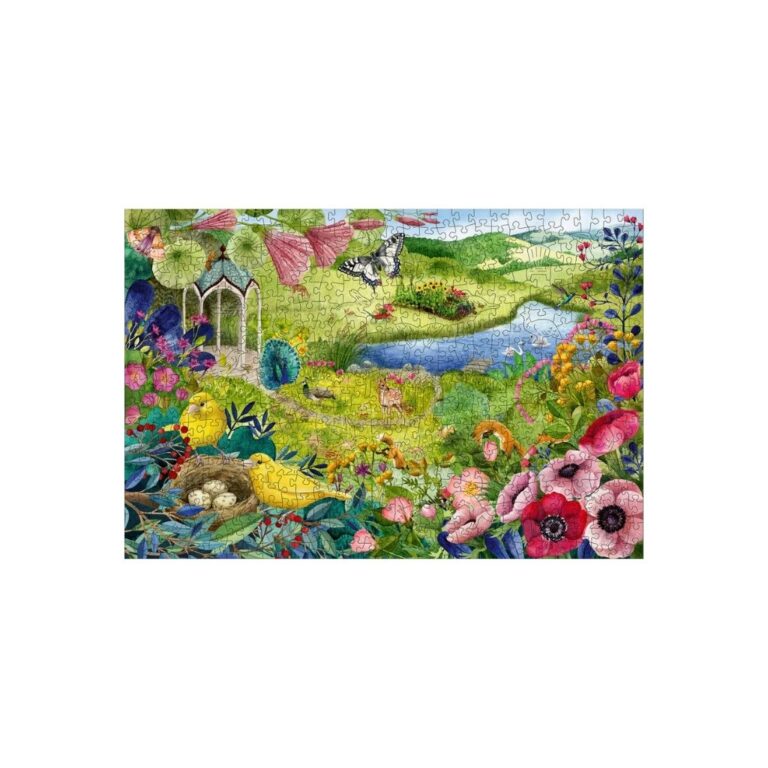Puzzle Kopështi i kafshëve të egra
