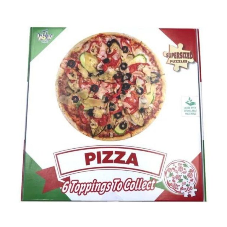 Puzzle me pizza vegjetariane
