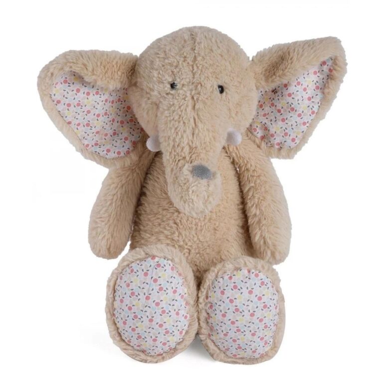 Elefant pellushi Zoey bezhë
