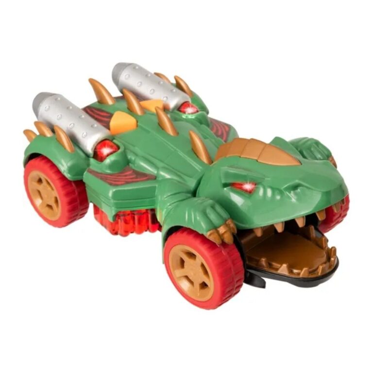 Makinë e vogël mostër me dinosaur
