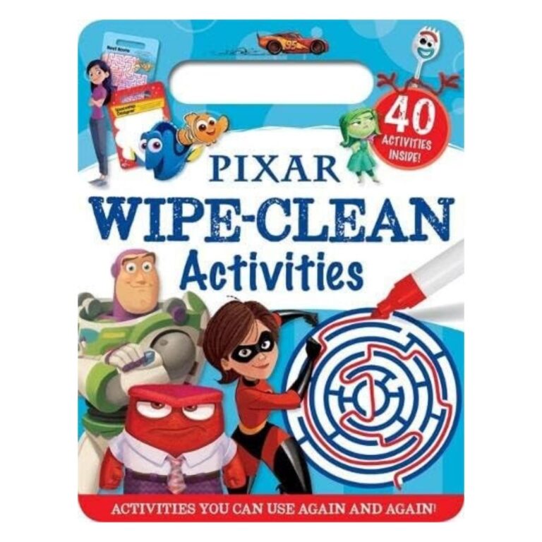 Pixar: Wipe-Clean Activities