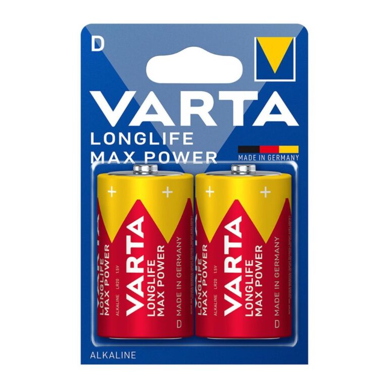 Bateri Varta Longlife Max Power D