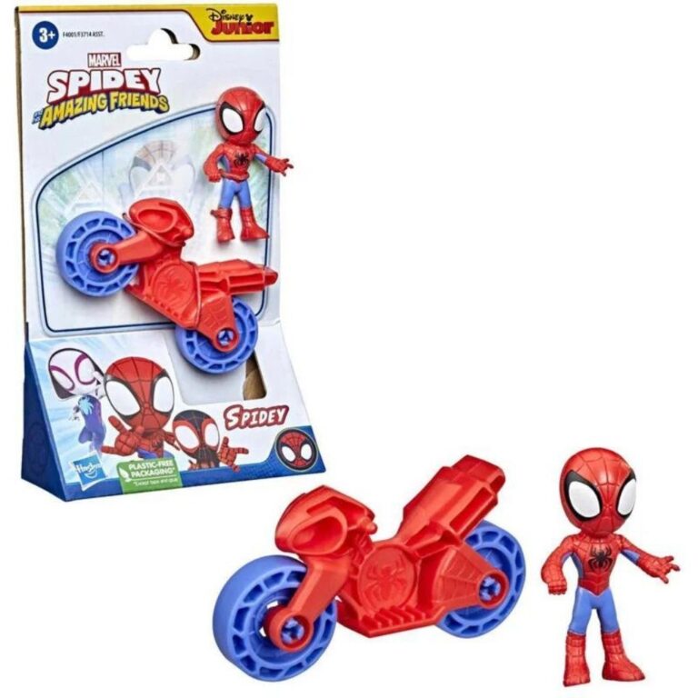 Spider-Man Verse – figurë aksioni dhe set motor