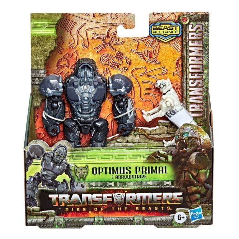 Figurinë Transformers: Optimus Primal dhe Arrowstripe