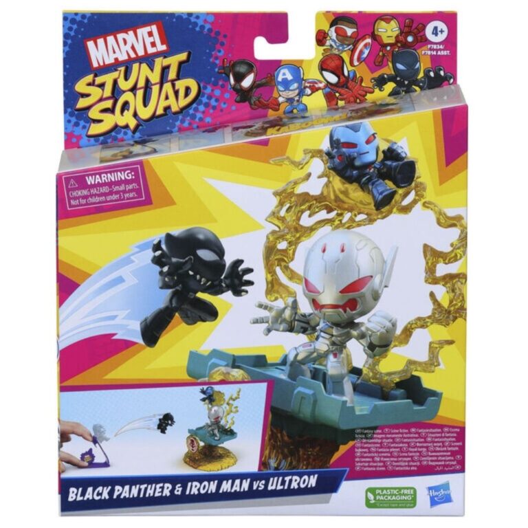 Figurinë: Black Panther, Iron Man, Ultron