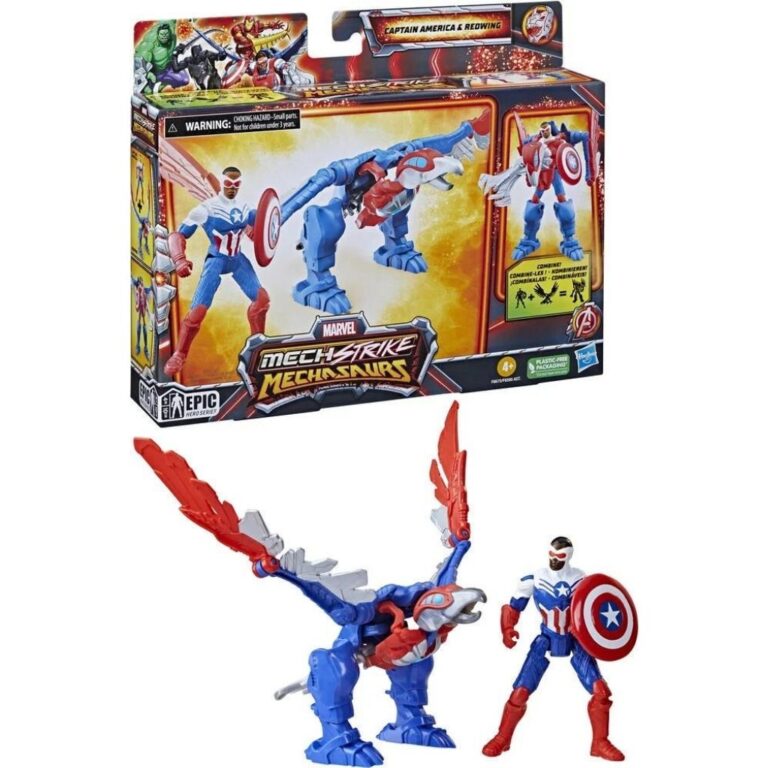 Figurinë: Captain America dhe Redwing