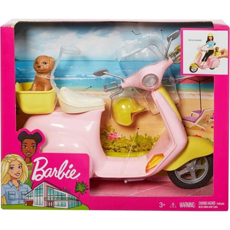 Skuteri i Barbie