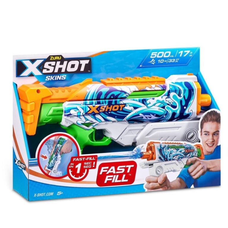 Pistoleta uji X Shot Hyper Skins me mbushje të shpejtë