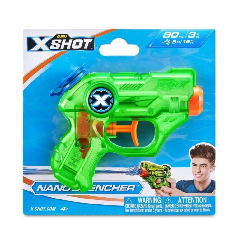Pistoletë uji X Shot Nano Drencher me mbushje të shpejtë