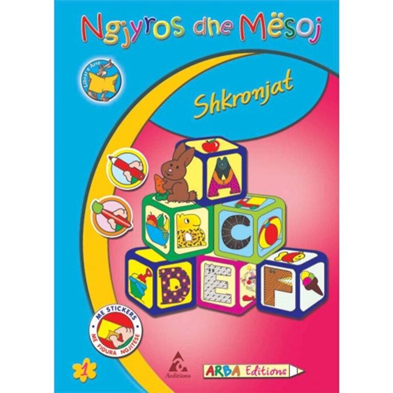 Ngjyros dhe mësoj (shkronjat)