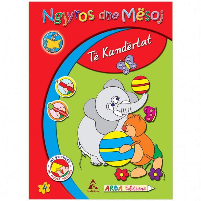 Ngjyros dhe mësoj (të kundërtat )