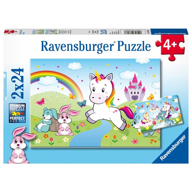 Puzzle- Unicorn 2x24p thumbnail 3
