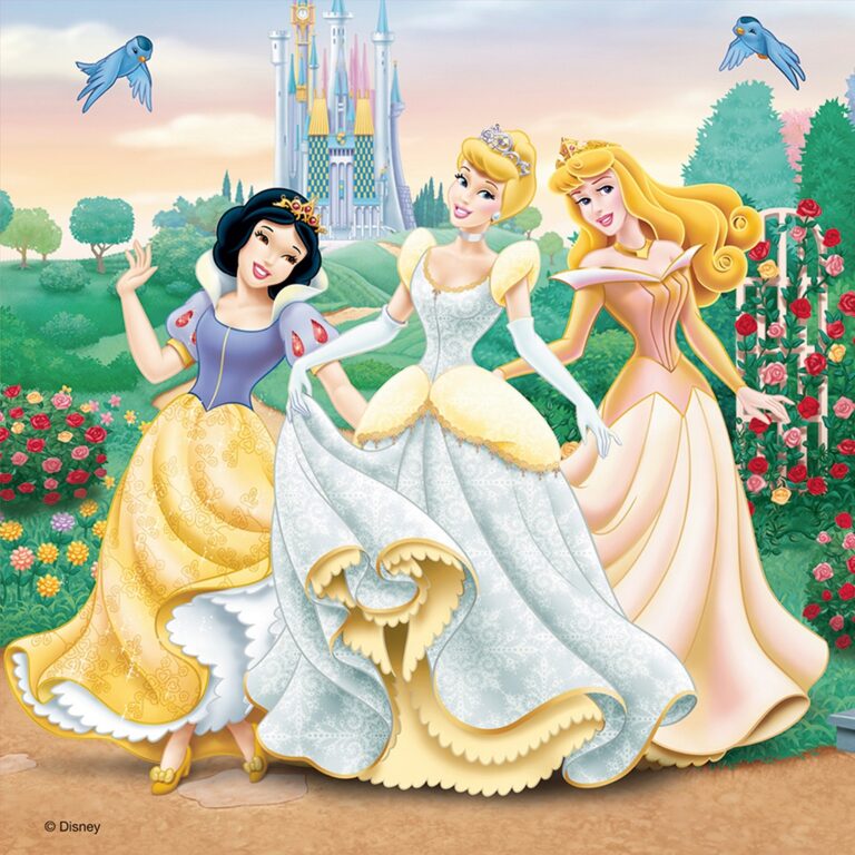 Puzzle- Borëbardha,Hirushja dhe Aurora 3x49p thumbnail 2