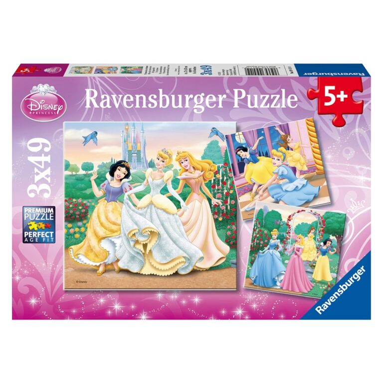 Puzzle- Borëbardha,Hirushja dhe Aurora 3x49p thumbnail 4