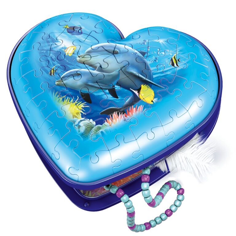 Puzzle 3D-Kuti me delfin