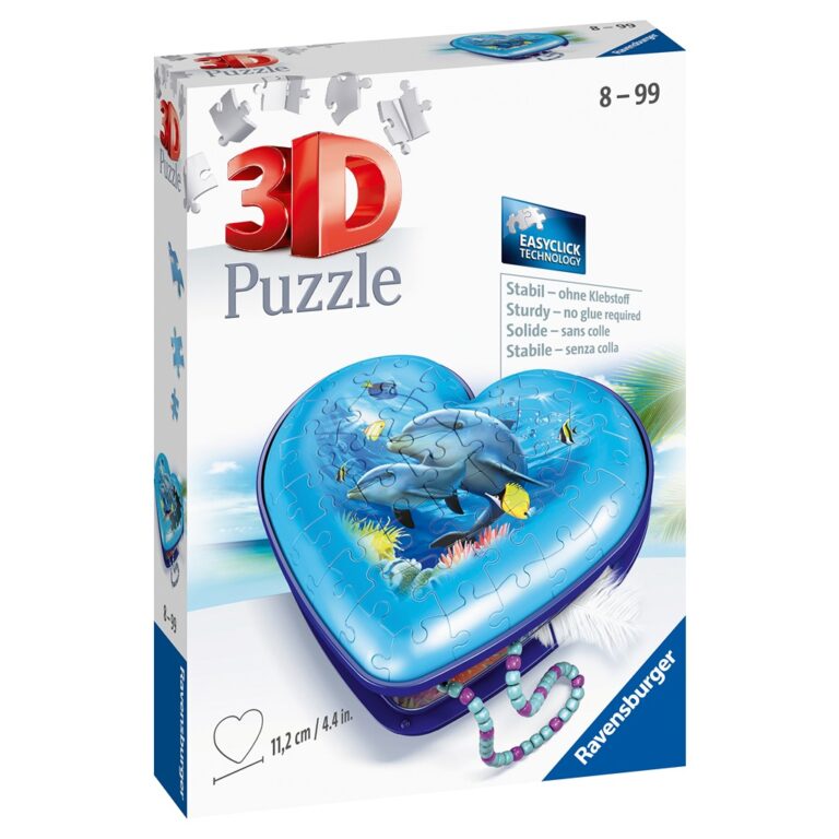 Puzzle 3D-Kuti me delfin thumbnail 3