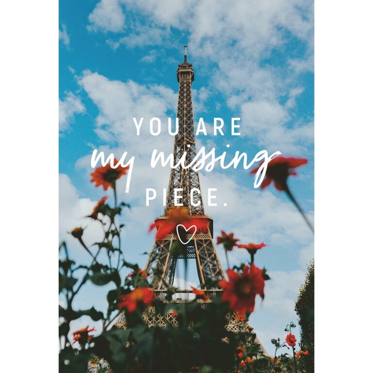 Puzzle- “You are my missing piece”