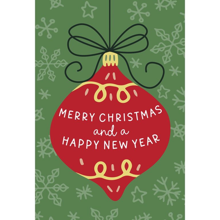 Puzzle-“Merry Christmas and a Happy New Year”