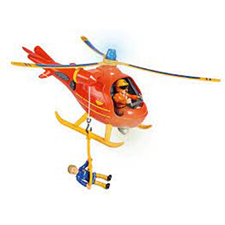 Figurinë me helikopter zjarrfikës