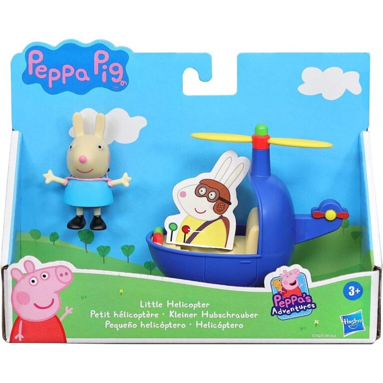 Figurinë Peppa Pig me helikopter