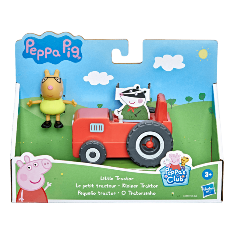Figurinë Peppa Pig me traktor