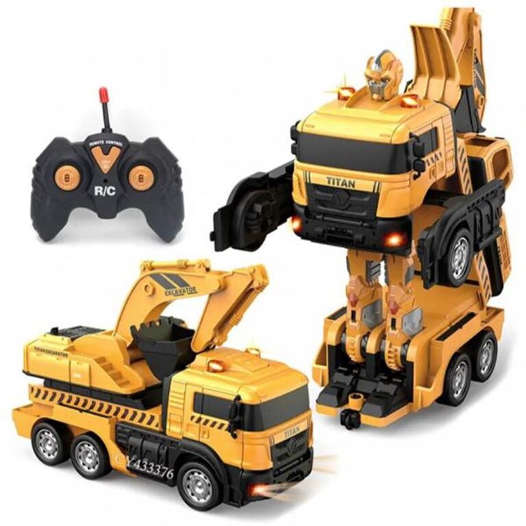 Eskavatori transformues në robot