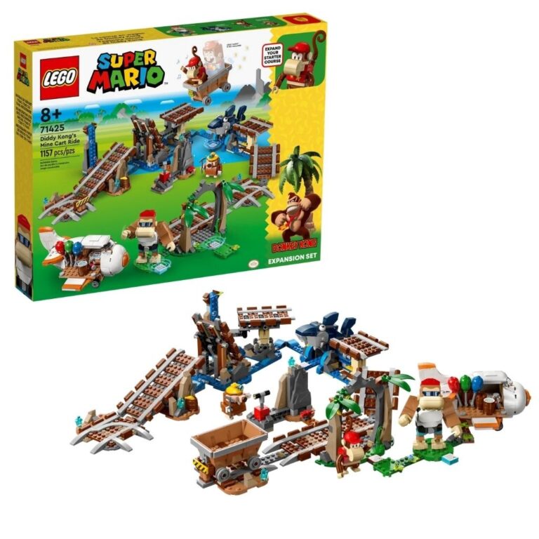 Lodër Lego Super Mario – Karroca e Minave