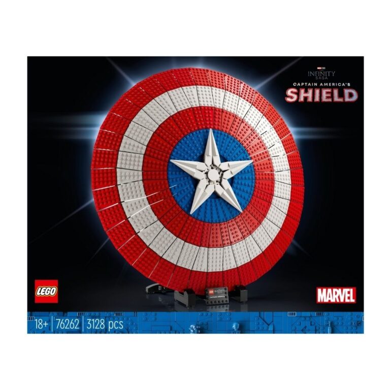 Lodër Lego Marvel – Mburoja e Captain America thumbnail 2