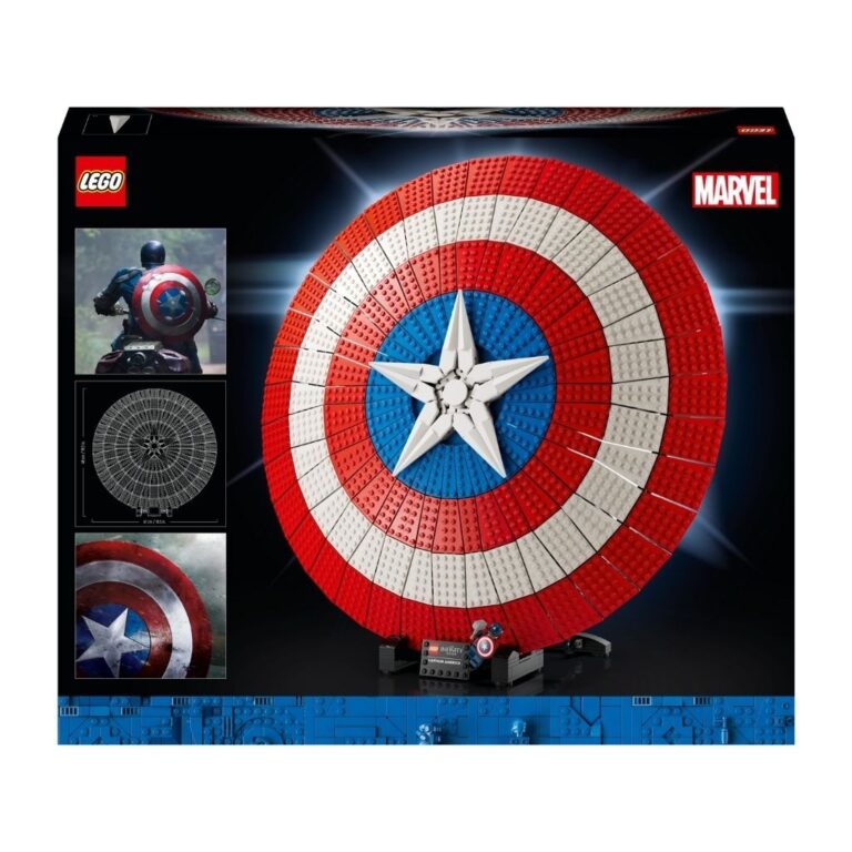 Lodër Lego Marvel – Mburoja e Captain America thumbnail 3