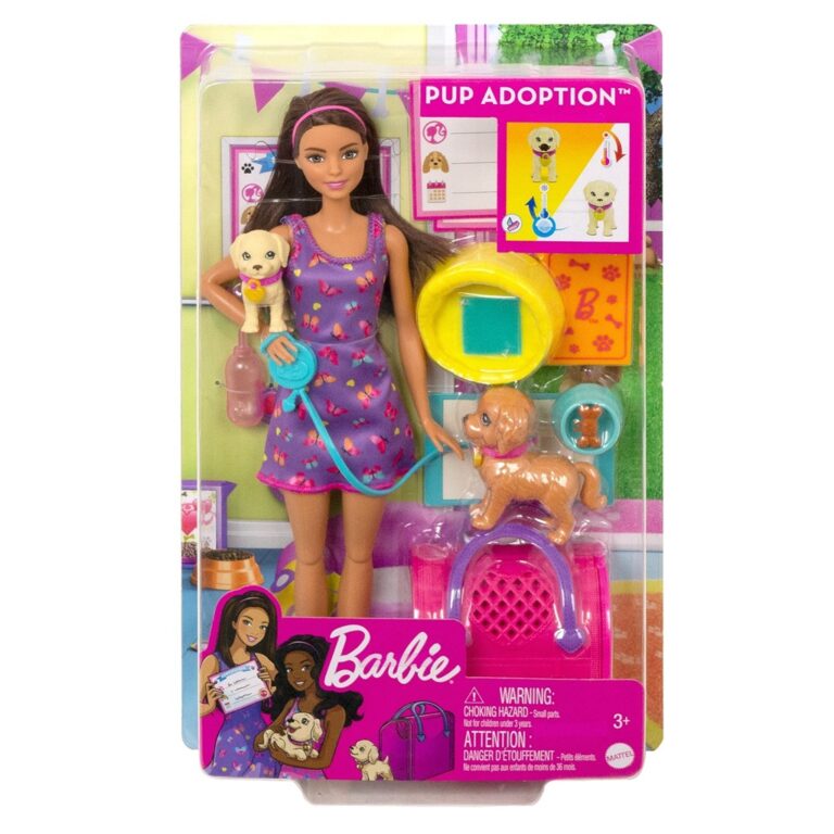 Set Barbie-Adoptimi i qenushave