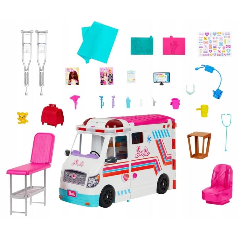 Set Barbie-Ambulancë